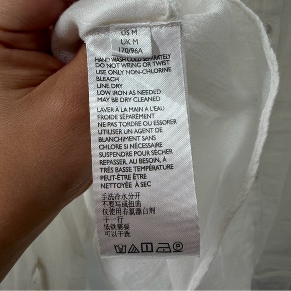 Free People Abigail White/ Cream Lace Blouse New Without Tags medium - Picture 14 of 14